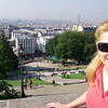 mywing > karen outside sacre coure looking out over Paris